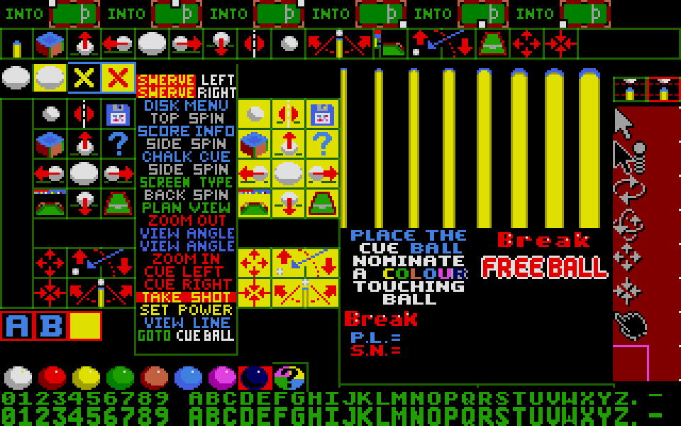 Archer MacLean's Graphics Disk 1 atari screenshot